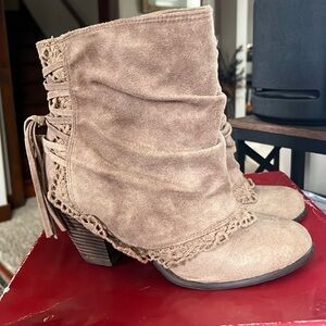 Women’s Naughty Monkey booties from the Buckle